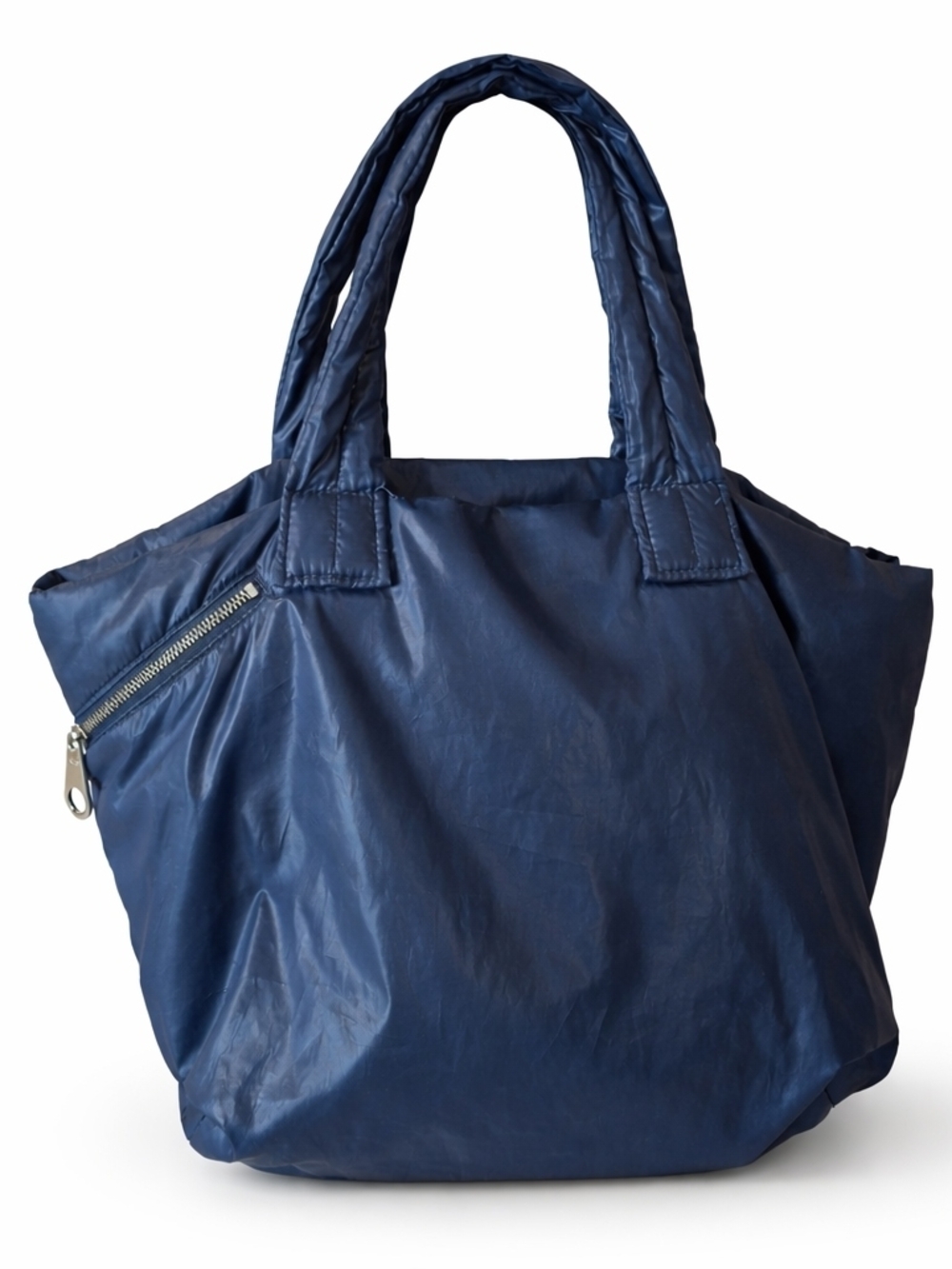 Gap Navy Nylon Slouchy Tote Bag Lightweight Shoulder Bag